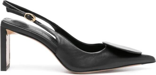 Jacquemus Les Slingback Duelo Hautes 80mm pumps Black