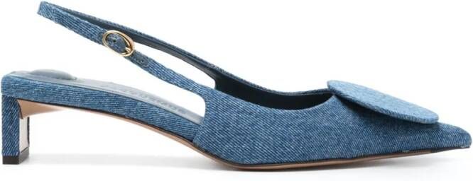 Jacquemus Les slingbacks Duelo 40mm pumps Blue