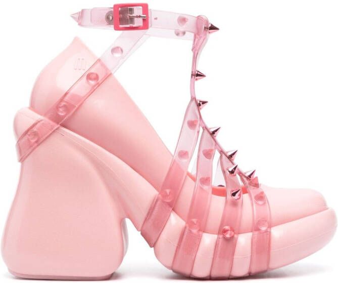 Jean Paul Gaultier x Melissa Punk Love platform pumps Pink
