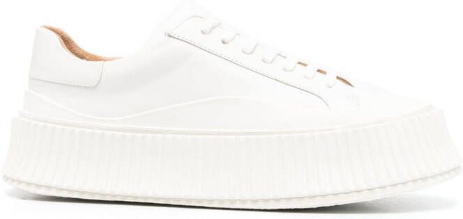 Jil Sander low-top lace-up sneakers Neutrals