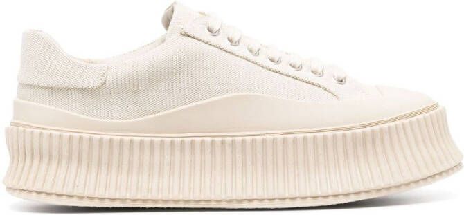 Jil Sander low-top leather sneakers Neutrals