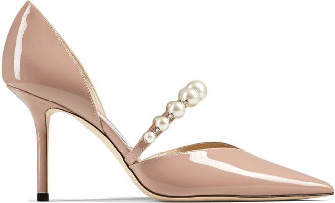 Jimmy Choo Aurelie 85mm d'Orsay pumps Pink