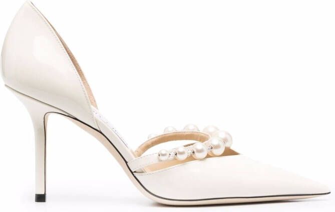 Jimmy Choo Aurelie 85mm pumps White