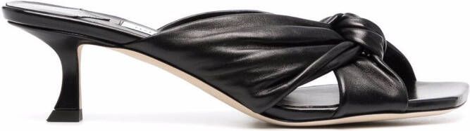 Jimmy Choo 50mm Avenue sandals Black