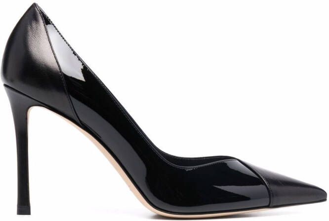 Jimmy Choo Cass leather pumps Black