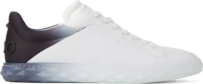 Jimmy Choo Diamond Light M II ombré-effect sneakers White