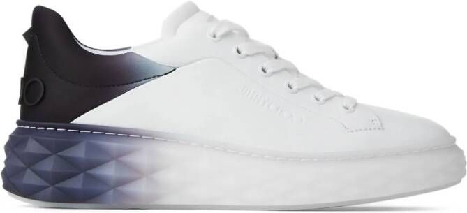 Jimmy Choo Diamond Maxi F II ombré-effect sneakers White