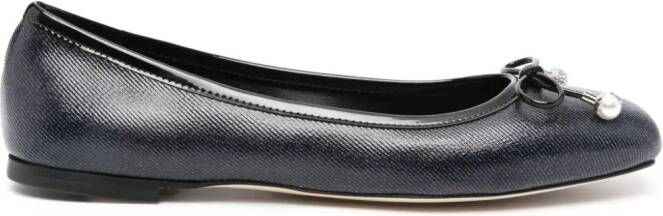 Jimmy Choo Elme flat ballerina shoes Blue