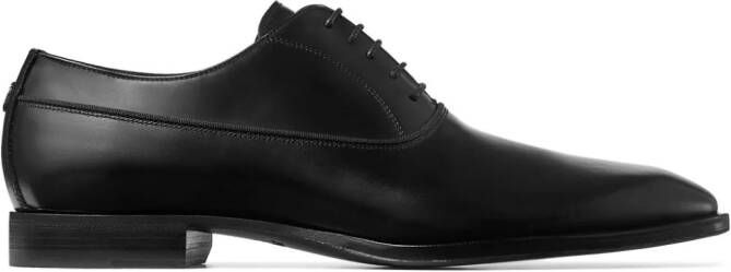 Jimmy Choo Foxley leather Oxford shoes Black