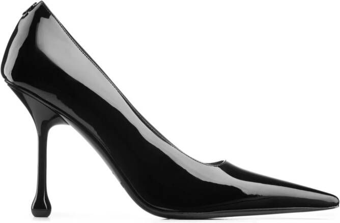 Jimmy Choo 95mm Ixia patent leather pumps Black