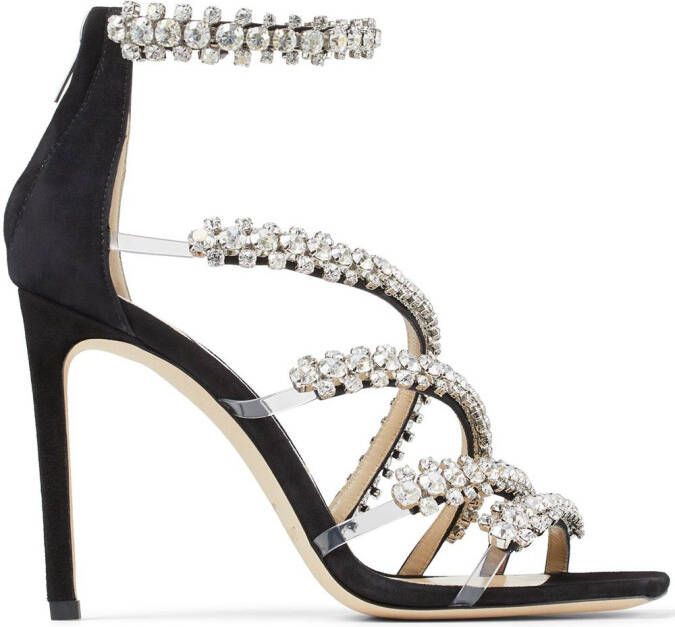 Jimmy Choo Josefine 100mm sandals Black