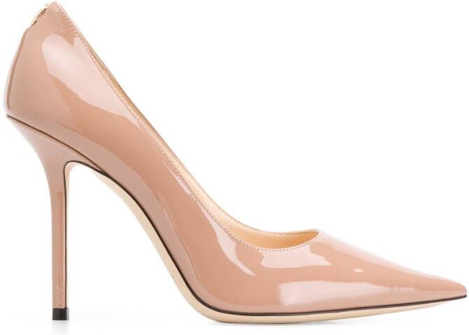 Jimmy Choo 100mm Love pumps Neutrals