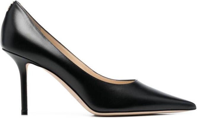 Jimmy Choo Love pointed-toe 85mm pumps Black