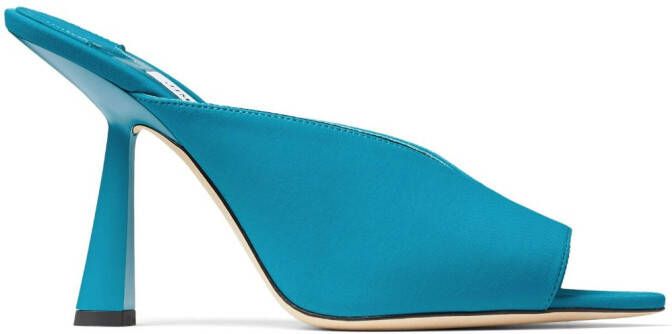 Jimmy Choo 100mm Maryanne sandals Blue