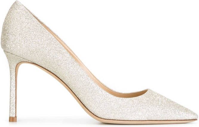 Jimmy Choo 85mm Romy pumps Silver