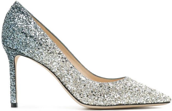Jimmy Choo 85mm Romy pumps Silver