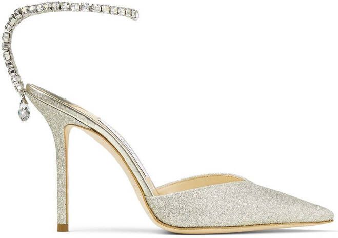 Jimmy Choo Saeda 100mm pumps White