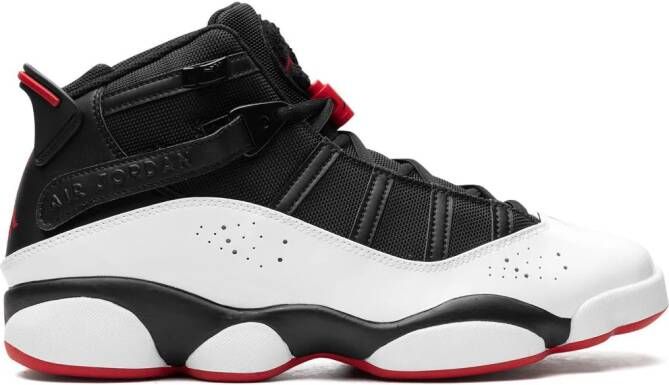 Jordan 6 Rings "Wht Blk Red" sneakers Black
