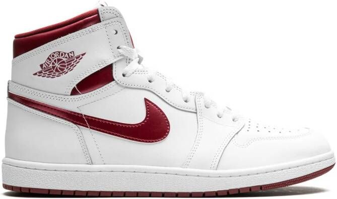 Jordan Air 1 High '85 "Metallic Burgundy" sneakers White
