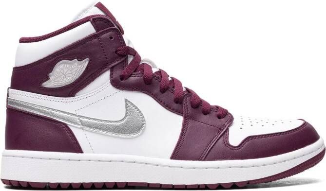 Jordan Air 1 High Golf "Bordeaux" sneakers White
