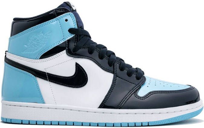 Jordan Air 1 High OG "UNC Patent Leather" sneakers Blue
