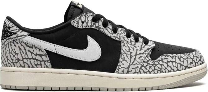 Jordan Air 1 Low "Elephant Print" sneakers Black