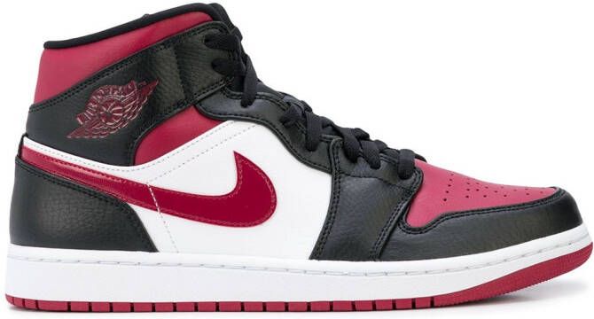 Jordan Air 1 Mid "Bred Toe" sneakers