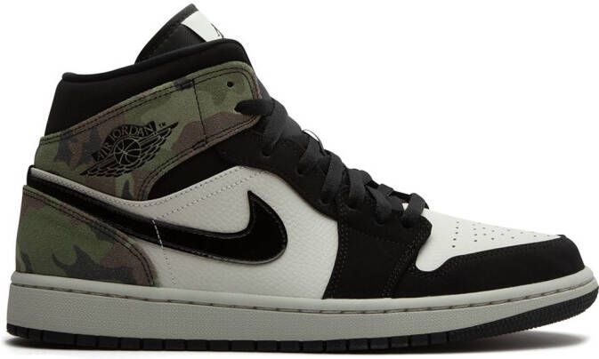 Jordan Air 1 Mid "Camo" sneakers Black