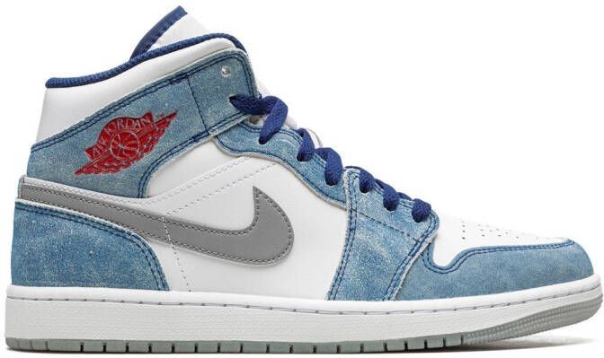 Jordan 1 Mid "French Blue" sneakers