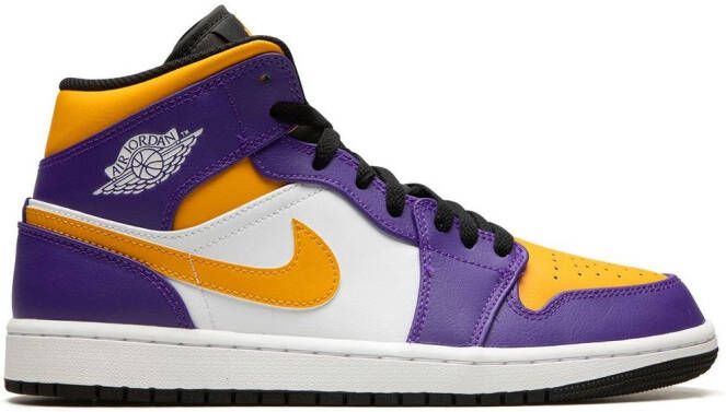 Jordan Air 1 Mid "Lakers" sneakers Purple