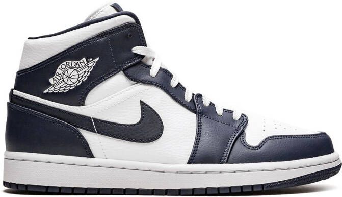 Jordan Air 1 Mid "Obsidian" sneakers White