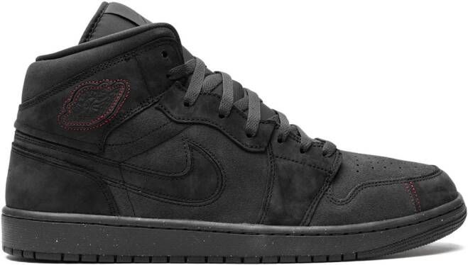 Jordan Air 1 Mid SE Craft "Dark Smoke Red" sneakers Grey