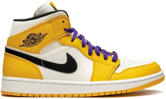 Jordan Air 1 Mid SE "Lakers" sneakers Yellow