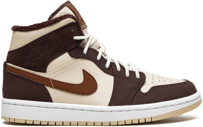 Jordan Air 1 Mid SE "Brown Basalt Fleece" sneakers