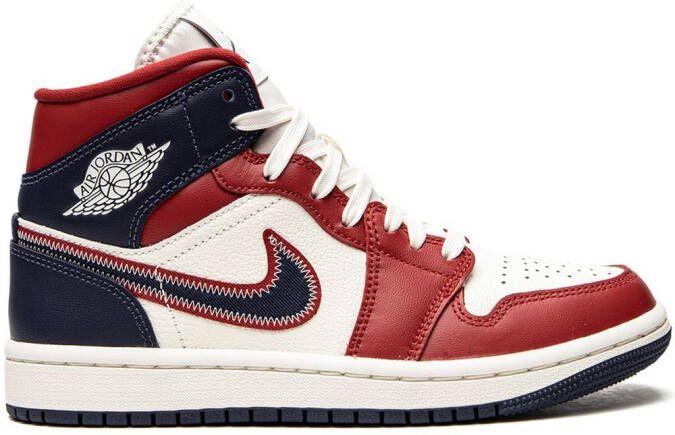 Jordan Air 1 Mid SE "USA" sneakers Red