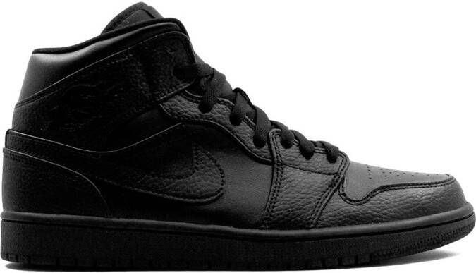 Jordan Air 1 Mid "Triple Black" sneakers