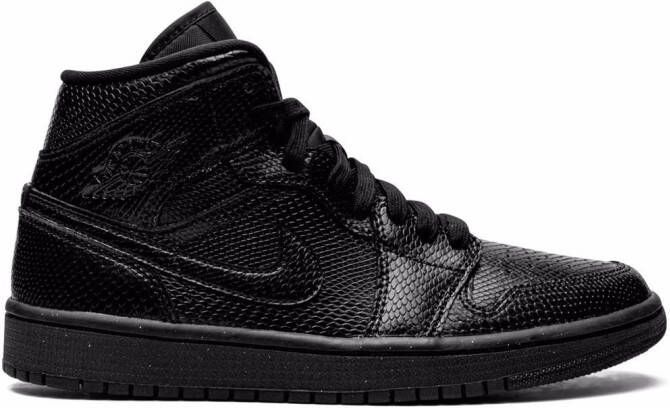 Jordan Air 1 Mid "Black Snakeskin" sneakers
