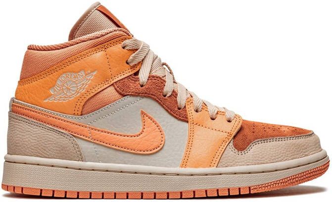 Jordan Air 1 Mid "Apricot" sneakers Orange