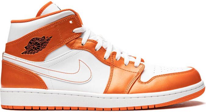 Jordan Air 1 Mid SE "Electro Orange" sneakers White