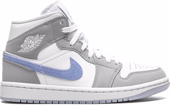 Jordan Air 1 Mid "Grey Blue" sneakers White