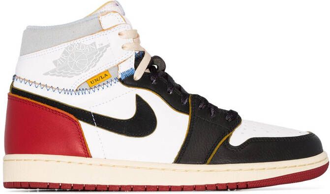 Jordan x Union Air 1 Retro High OG NRG "Black Toe" sneakers White