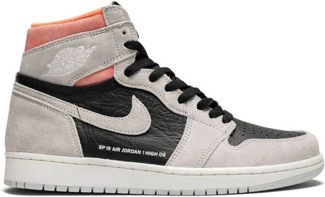 Jordan Air 1 Retro High OG "Neutral Grey Hyper Crimson" sneakers
