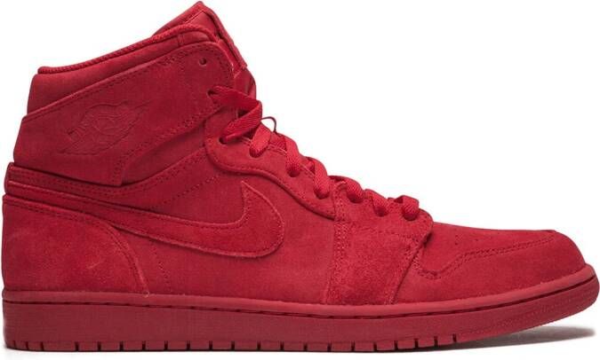 Jordan Air 1 Retro High red suede