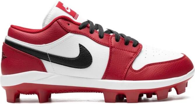 Jordan Air 1 Retro MCS Low "Gym Red" baseball cleats