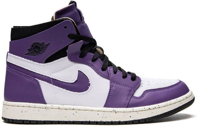 Jordan 1 High Zoom Air CMFT "Crater Purple" sneakers