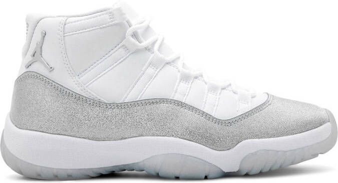 Jordan Air 11 Retro "Metallic Silver" sneakers White