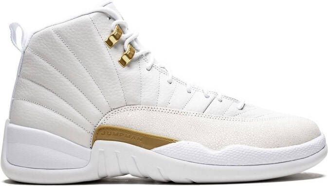 Jordan x OVO Air 12 Retro "White Metallic Gold" sneakers