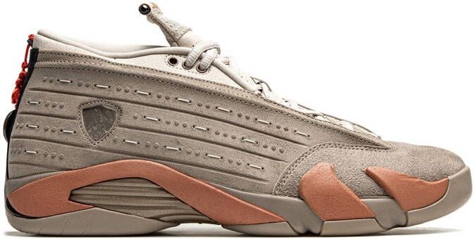 Jordan x CLOT Air 14 Retro Low "Terra Blush" sneakers Grey