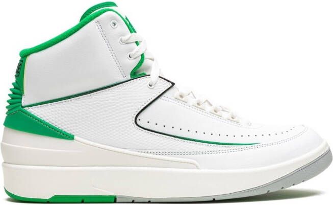 Jordan Air 2 "Lucky Green" sneakers White
