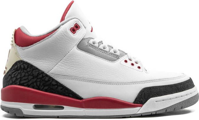 Jordan Air 3 Retro "Fire Red" sneakers White